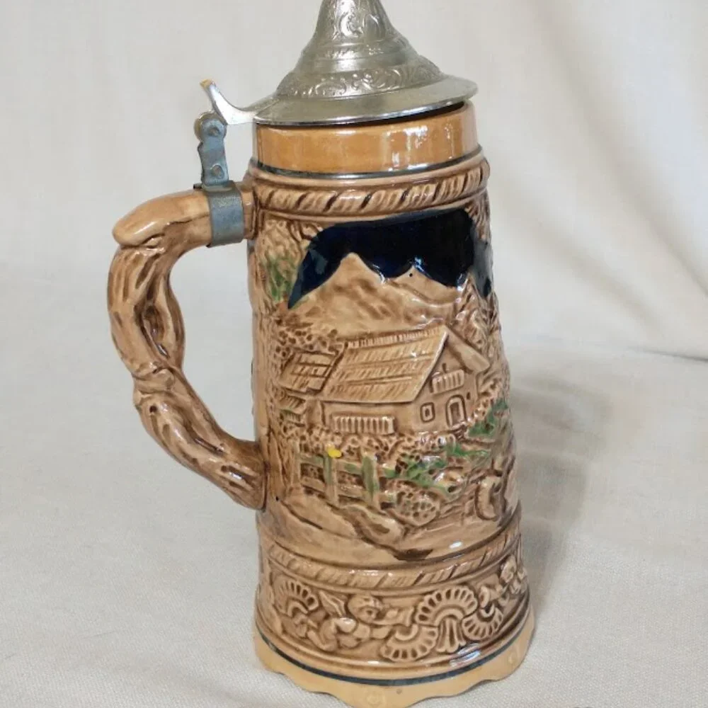 German Stein beer stein